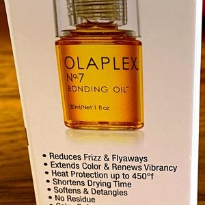 Olaplex No.7 Hair bonding oil brand new. boosts shine, strengthens, repairs